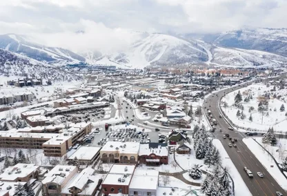Prospector drone picture in the winter