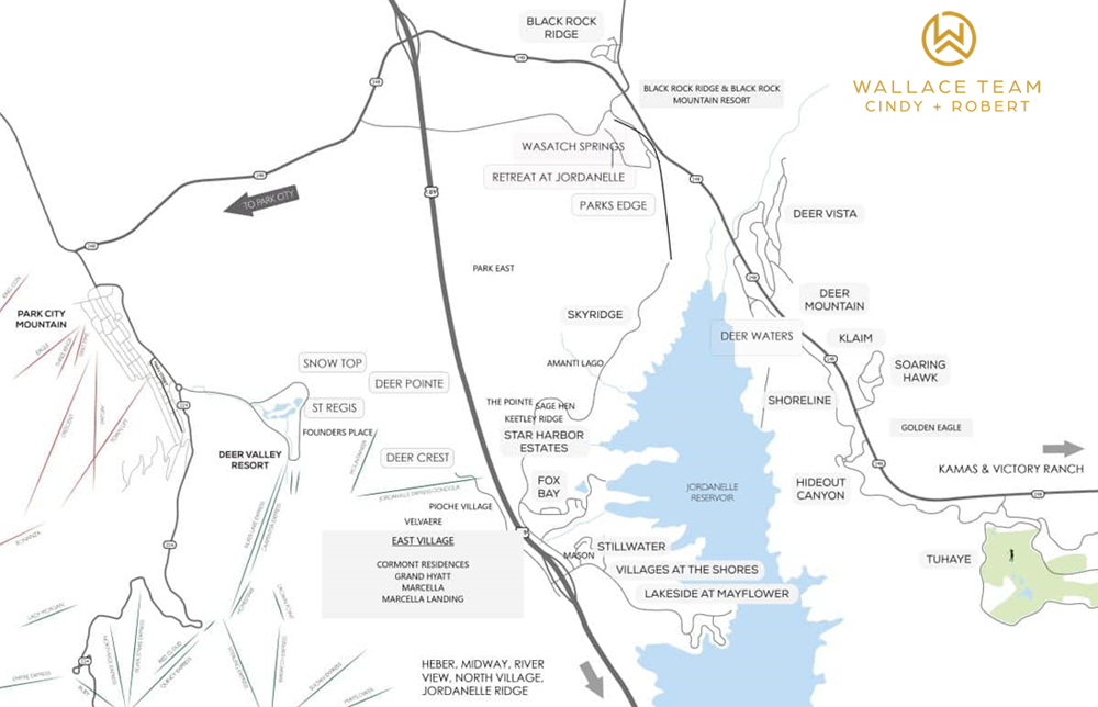 Jordanelle Map