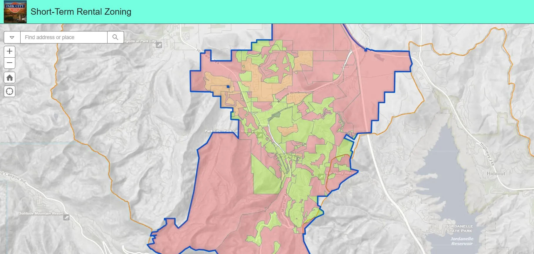 Park City Vacation Rental Zoning