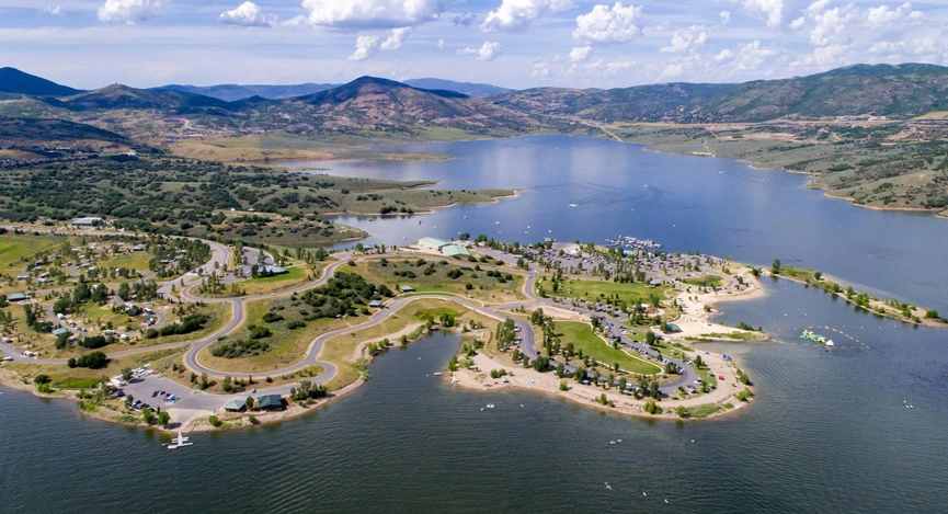 new construction home at Jordanelle Utah
