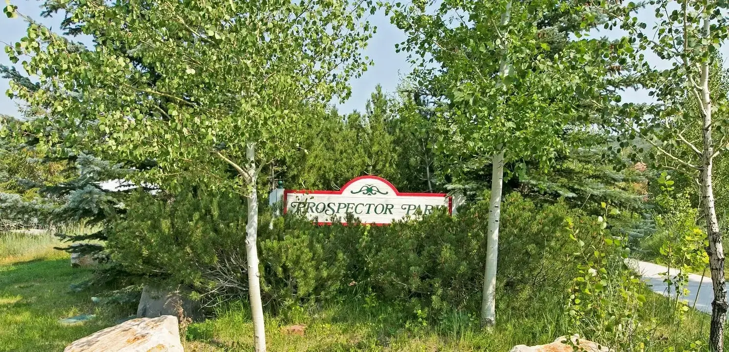 Prospector Park City Sign